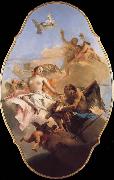 TIEPOLO, Giovanni Domenico An Allegory with Venus and Time oil on canvas